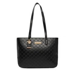 Torebka Nine West. Czarne shopperki damskie Nine West, bez wzorów, bez dodatków. Za 279.99 zł.