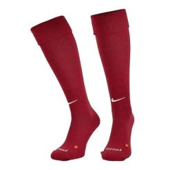 Skarpety Piłkarskie Unisex Dla Dorosłych Classic II Cush OTC. Czerwone skarpetki damskie Nike, bez wzorów. Za 66.99 zł.