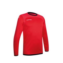 Koszulka bramkarska Acerbis Lev. Czerwone bluzki damskie ACERBIS, bez wzorów, sportowe, bez kołnierzyka, bez ramiączek. Za 193.00 zł.