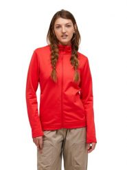 Bluza Peak Performance damska Rider Tech Zip Jacket czerwona - M. Czerwone bluzy damskie Peak Performance, m, bez wzorów, z elastanu, eleganckie, bez ramiączek, z kapturem. Za 569.00 zł.