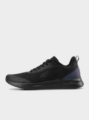 4F Buty sportowe CIRCLE damskie - czarne 38. Czarne obuwie sportowe damskie 4F, bez wzorów, z tworzywa sztucznego, bez zapięcia. Za 249.99 zł.