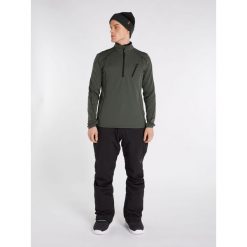 Koszulka męska Protest HUMANS 1/4 zip top. Czarne bluzy męskie Protest, na zimę, m, bez wzorów, sportowe, bez ramiączek, bez kaptura. Za 259.99 zł.