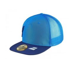 Czapka Babolat Trucker z płaskim daszkiem. Niebieskie czapki damskie BABOLAT, bez wzorów. Za 245.99 zł.
