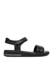 Lasocki Sandały CEO-WI23-MALTA-02 Czarny. Czarne sandały damskie Lasocki, bez wzorów, ze skóry, bez obcasa, na płaskiej podeszwie, bez zapięcia. Za 159.99 zł.