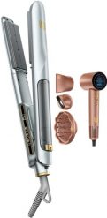 Prostownica SkinVibe SkinVibe Astra SteamPlasma Silver + SkinVibe Aurea Family X Plasma Mocha Mousse (SV-001MM). Szare prostownice SkinVibe. Za 1,448.00 zł.