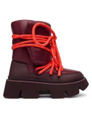 United Nude Śniegowce Stomper Snow Boot 11052993161 Bordowy. Czerwone śniegowce damskie United Nude, z materiału, bez zapięcia. Za 1,389.00 zł.