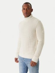 JOOP! Jeans Golf Hollio 30048179 Écru Modern Fit. Swetry męskie JOOP! Jeans, m, bez wzorów, z bawełny, bez kołnierzyka, bez ramiączek. Za 729.99 zł.