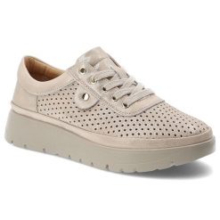 Półbuty damskie Vinceza, cholewka ze skóry naturalnej licowej z perforacją wiązanie z przodu na płaskiej podeszwie, złote, 79629. Żółte półbuty damskie VINCEZA, bez wzorów, ze skóry, bez obcasa, na płaskiej podeszwie, bez zapięcia. Za 179.00 zł.