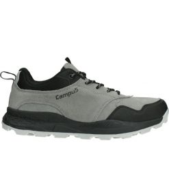 Buty Turystyczne Miejskie Męskie Campus Troi. Szare buty zimowe męskie Campus, bez wzorów, bez obcasa, bez zapięcia. Za 239.99 zł.