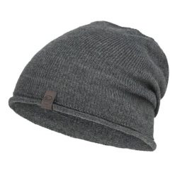 Czapka Lifestyle knitted Lekey przejściowa. Szare czapki damskie Buff, na zimę, bez wzorów, sportowe. Za 105.35 zł.