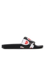 Champion Klapki Slide Pd S22018-CHA-KK001 Czarny. Czarne buty sportowe męskie Champion, bez wzorów, z tworzywa sztucznego, bez zapięcia. Za 119.99 zł.