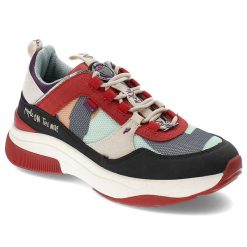 Czerwone Sneakersy Anekke Sportowe Obuwie Damskie. Czerwone obuwie sportowe damskie Anekke, na wiosnę, bez wzorów, bez zapięcia. Za 399.00 zł.