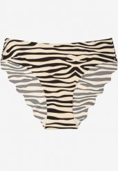 Beżowo-Czarne Bezszwowe Majtki Figi Silurisse. Brązowe majtki damskie Born2be. Za 9.99 zł.