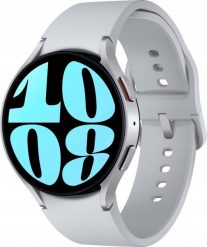 Smartwatch Samsung Galaxy Watch 6 Stainless Steel 44mm Szary (SM-R940NZSAEUE). Szare zegarki smartwatch SAMSUNG, bez wzorów. Za 749.99 zł.