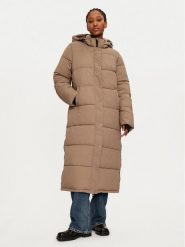 ONLY Płaszcz zimowy 15287913 Brązowy Regular Fit. Brązowe płaszcze damskie ONLY, na zimę, m, bez wzorów, z syntetyku, bez kołnierzyka, bez kaptura. Za 699.99 zł.