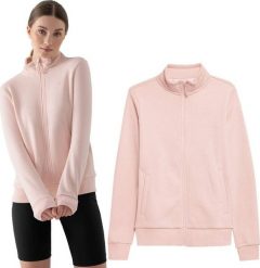 4f Bluza damska 4F różowa NOSH4 BLD351 65S L. Czerwone bluzy damskie 4F, l, bez wzorów, bez ramiączek, bez kaptura. Za 108.00 zł.