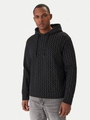 Armani Exchange Bluza XM001225 AF11847 FC026 Czarny Regular Fit. Czarne bluzy męskie Armani Exchange, m, bez wzorów, z bawełny, bez ramiączek, bez kaptura. Za 659.99 zł.