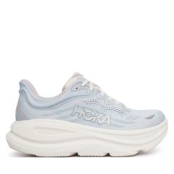 Buty do biegania Hoka. Niebieskie obuwie sportowe damskie HOKA, bez wzorów, bez zapięcia, do biegania. Za 799.99 zł.