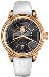 Zegarek damski Aviator V.1.33.2.253.4WM biały. Białe zegarki damskie AVIATOR. Za 3,177.09 zł.