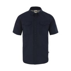 Koszula turystyczna męska The North Face M Sequoia. Niebieskie koszule męskie TNF, m, bez wzorów, casualowe, bez kołnierzyka, bez ramiączek. Za 212.00 zł.