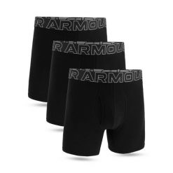 Bokserki męskie UNDER ARMOUR Performance 3-pak. Czarne bokserki męskie Under Armour, bez wzorów. Za 151.99 zł.