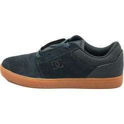 Trampki DC Shoes Crisis 2, Mężczyźni. Czarne trampki męskie DC Shoes, bez wzorów, z zamszu, sportowe, bez zapięcia. Za 490.00 zł.