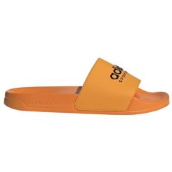 Klapki adidas Adilette Shower II0015 pomarańczowe. Brązowe klapki damskie bez wzorów, bez zapięcia. Za 204.55 zł.