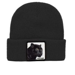 Czapka Beanie Panther Vision Czarny - 107-0059-BLK. Czarne czapki damskie Goorin Bros, bez wzorów, z materiału. Za 277.35 zł.