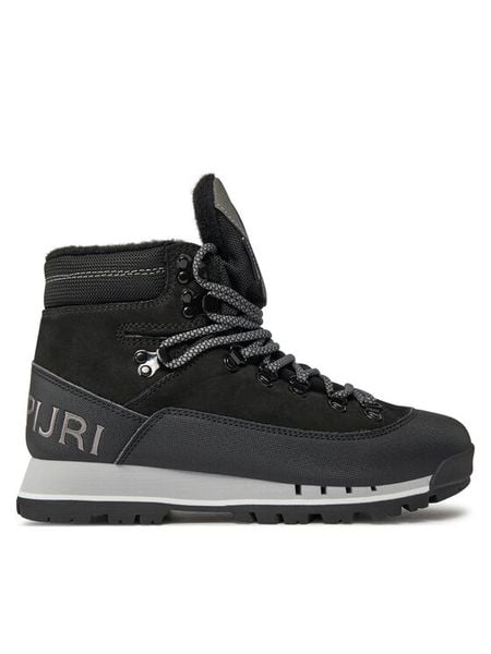 Napapijri Trapery Gem03 NP0A4HW5 Czarny. Czarne trapery damskie Napapijri, z nubiku, bez zapięcia. Za 589.99 zł.