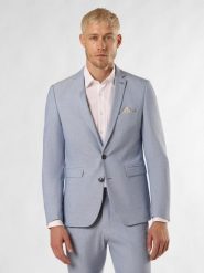 Finshley & Harding London kurtka modułowa - Brixdon Mężczyźni Slim Fit niebieski, 94. Niebieskie kurtki męskie Finshley & Harding London, m, bez wzorów, eleganckie, bez kaptura. Za 549.95 zł.