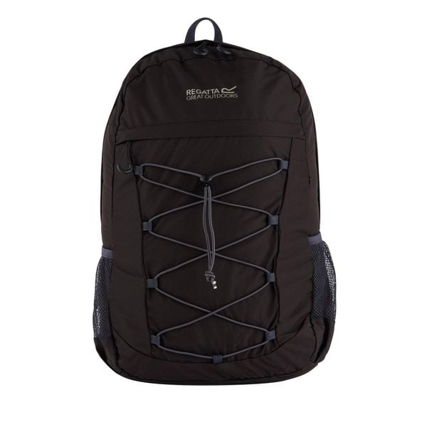 Plecak Ultralite Packaway 20L. Czarne plecaki damskie Regatta, bez wzorów, z materiału. Za 149.99 zł.