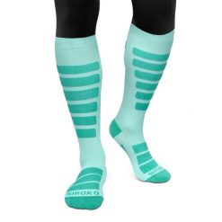 Skarpety do sportów zimowych unisex SIROKO Aoraki. Niebieskie skarpetki damskie SIROKO, bez wzorów. W wyprzedaży za 72.95 zł.