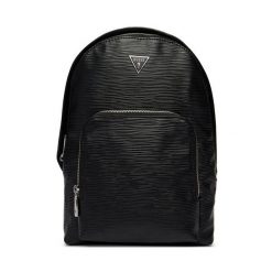 Plecak Guess. Czarne plecaki męskie Guess, z aplikacjami, sportowe. Za 409.99 zł.