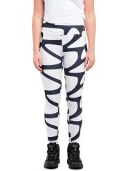 Legginsy Damskie Luhta Erikas. Białe legginsy damskie Luhta, bez wzorów, z materiału. Za 369.00 zł.