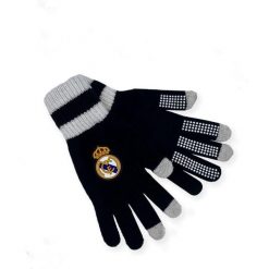 Real Madryt rękawiczki zimowe RM5GU2 czarne. Czarne rękawiczki męskie REAL MADRID, na zimę, bez wzorów, z bawełny. Za 89.99 zł.