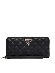 Guess Portfel SWQG96 73146 Czarny. Czarne portfele damskie Guess, ze skóry. Za 219.99 zł.