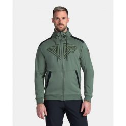 Męska bluza z kapturem Kilpi ADELAN-M. Czarne bluzy męskie Kilpi, l, bez wzorów, z kapturem. Za 174.18 zł.