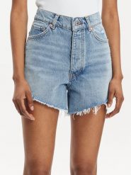 Hugo Szorty jeansowe Gealea 50513761 Niebieski Regular Fit. Niebieskie szorty damskie Hugo, bez wzorów, z bawełny. Za 769.99 zł.