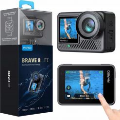 Kamera AKASO AKASO Brave 8 Lite Kamera podwodna 4K60FPS kamerka sportowa wodoodporna. Kamery sportowe AKASO. Za 979.99 zł.