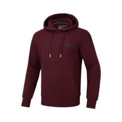 Bluza męska Pitbull z kapturem Small Logo. Brązowe bluzy męskie PITBULL, m, bez wzorów, sportowe, bez ramiączek, z kapturem. Za 239.00 zł.