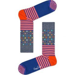 Happy Socks - Skarpety Stripes & Dots. Rajstopy i pończochy Happy Socks, bez wzorów, z bawełny. W wyprzedaży za 29.90 zł.