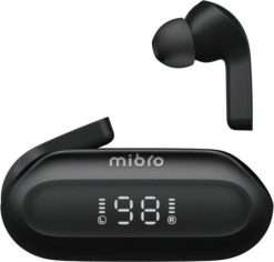 Słuchawki Mibro Earbuds 3 czarne (MIBAC_E3/BK). Czarne słuchawki bezprzewodowe MIBRO. Za 49.00 zł.