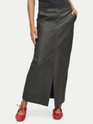 JJXX Spódnica z imitacji skóry Maddy 12262132 Czarny Regular Fit. Czarne spódnice damskie JJXX, l, bez wzorów, ze skóry. Za 189.99 zł.