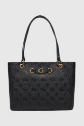 GUESS Czarna torebka Izzy Peony Noel. Czarne shopperki damskie Guess, z aplikacjami, bez dodatków. W wyprzedaży za 567.99 zł.