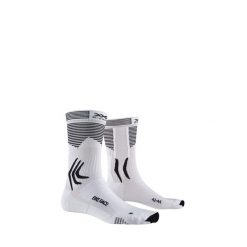 Skarpety rowerowe X-SOCKS BIKE RACE 4.0. Białe skarpetki damskie X-Socks, bez wzorów. W wyprzedaży za 88.00 zł.