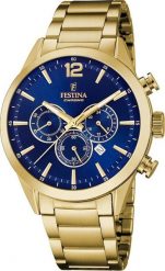 Zegarek Festina Zegarek męski Festina F20633-2 złoty. Żółte zegarki męskie Festina, bez wzorów, złote. Za 647.99 zł.