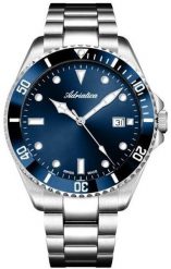 Zegarek męski Adriatica A8347.T195Q srebrny. Szare zegarki męskie Adriatica, bez wzorów, srebrne. Za 980.00 zł.