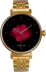 Smartwatch HiFuture Future Aura Złoty (Future Aura (rose)). Czerwone zegarki smartwatch HiFuture, bez wzorów. Za 346.50 zł.