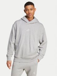 Adidas Bluza ALL SZN French Terry IY4155 Szary Loose Fit. Szare bluzy męskie Adidas, m, bez wzorów, z bawełny, bez ramiączek, bez kaptura. Za 179.99 zł.