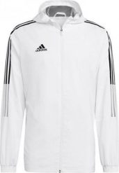 Adidas Biały S. Białe bluzy męskie Adidas, m, bez wzorów. Za 132.75 zł.